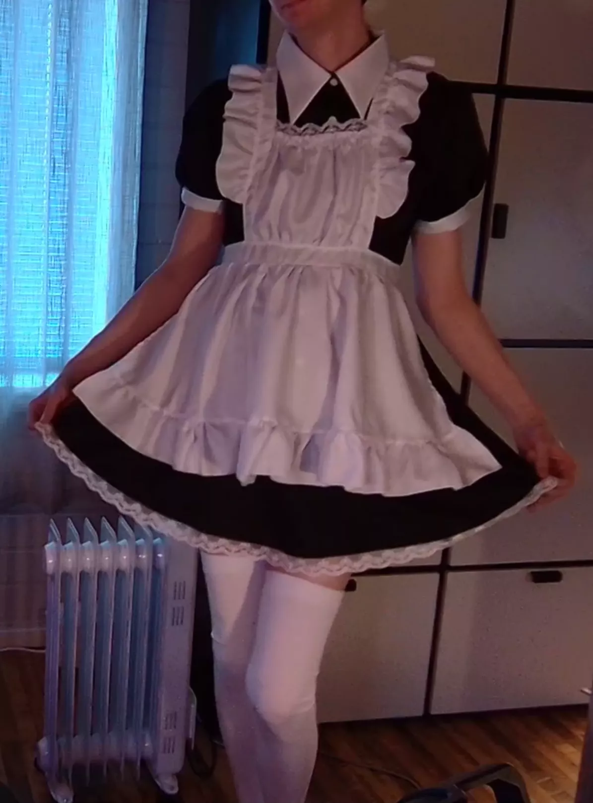 Unlocked the maid outfit :3 posted by KeyboardCrawler