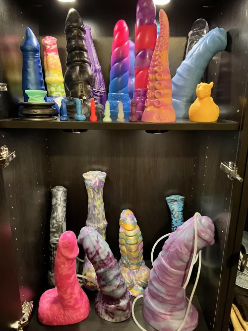 Updated Toy Box pic! My collection continues to grow ☺️ by mariekaleida