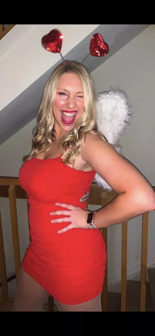 Upvote if you want me to take this off and be your naughty angel ;) by Letshavefun1324