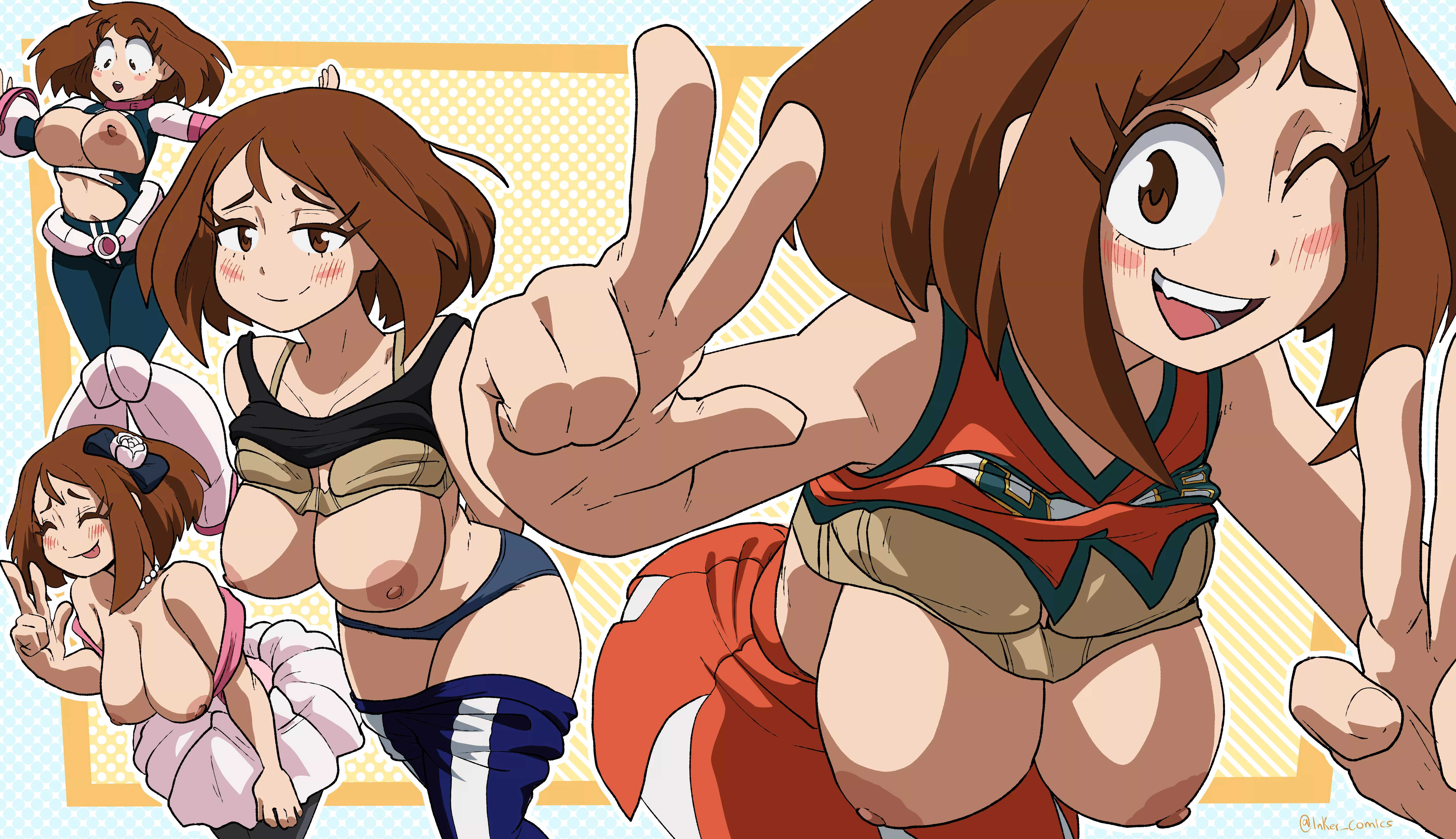 Uraraka's (Inker_comics)[Boku no Hero] posted by Red_pert