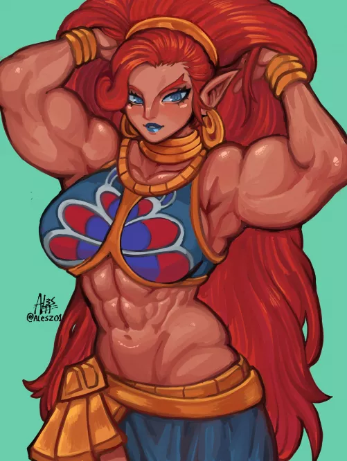 Urbosa.(@Alesz01)[Zelda] by TheTMoneyMan