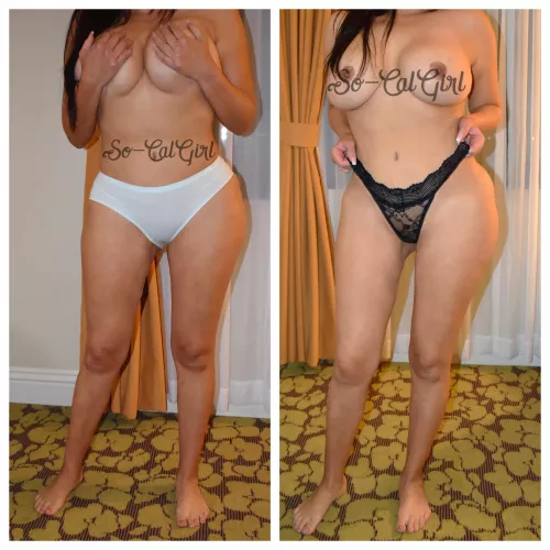 [US][SELLING] What are you waiting for?! Grab a pair of my deliciously wet and scented MILF panties. 3Pics, Workout, Vacuum Sealed & US shipping with tracking number included with purchase. Kik sfscouple by So-CalGirl