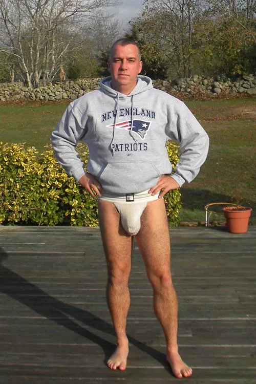 Usually go commando but when I have to wear something, it’s always a jock. posted by Big-Cock-Otter