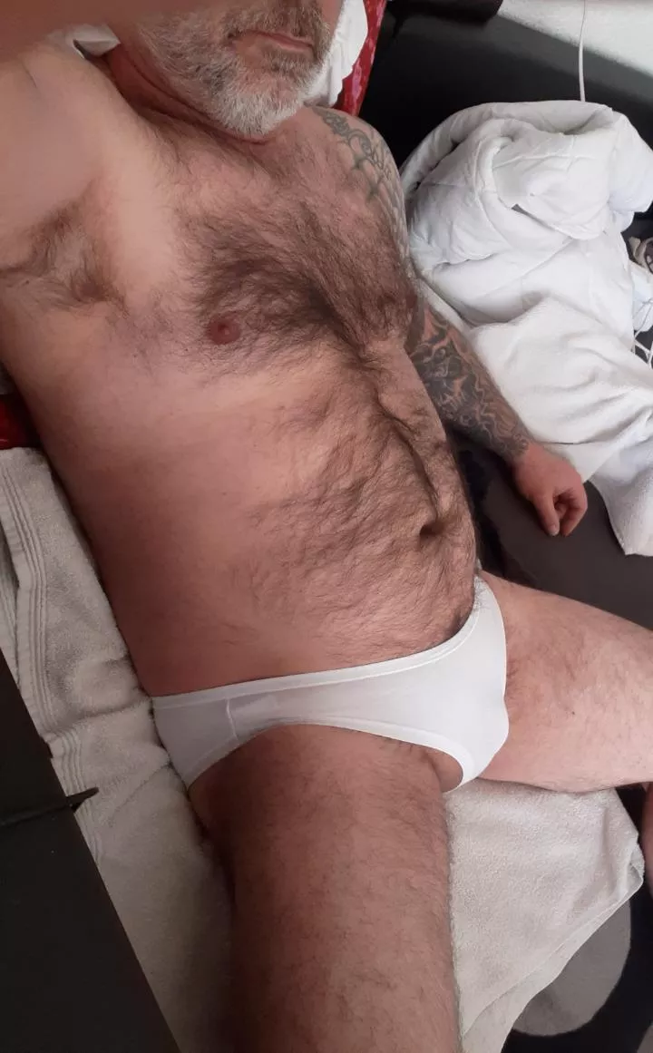 uuuups,something peaking out almost .... posted by Sensitive_Syrup_335