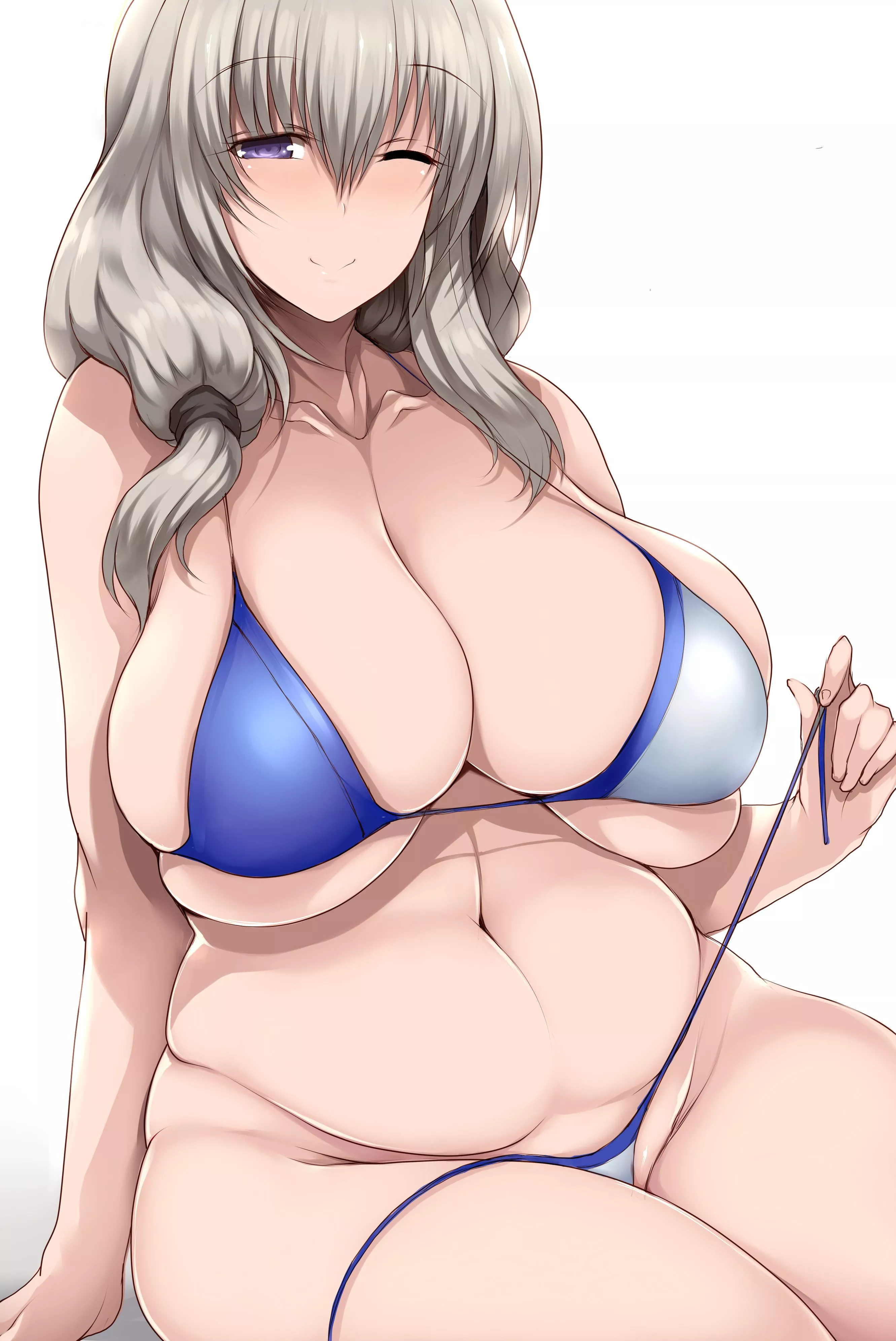 Uzaki Tsuki Lewd Bikini ( Tsukasawa Takamatsu) [Uzaki-chan Wants to Hang Out! ] posted by sequence_string