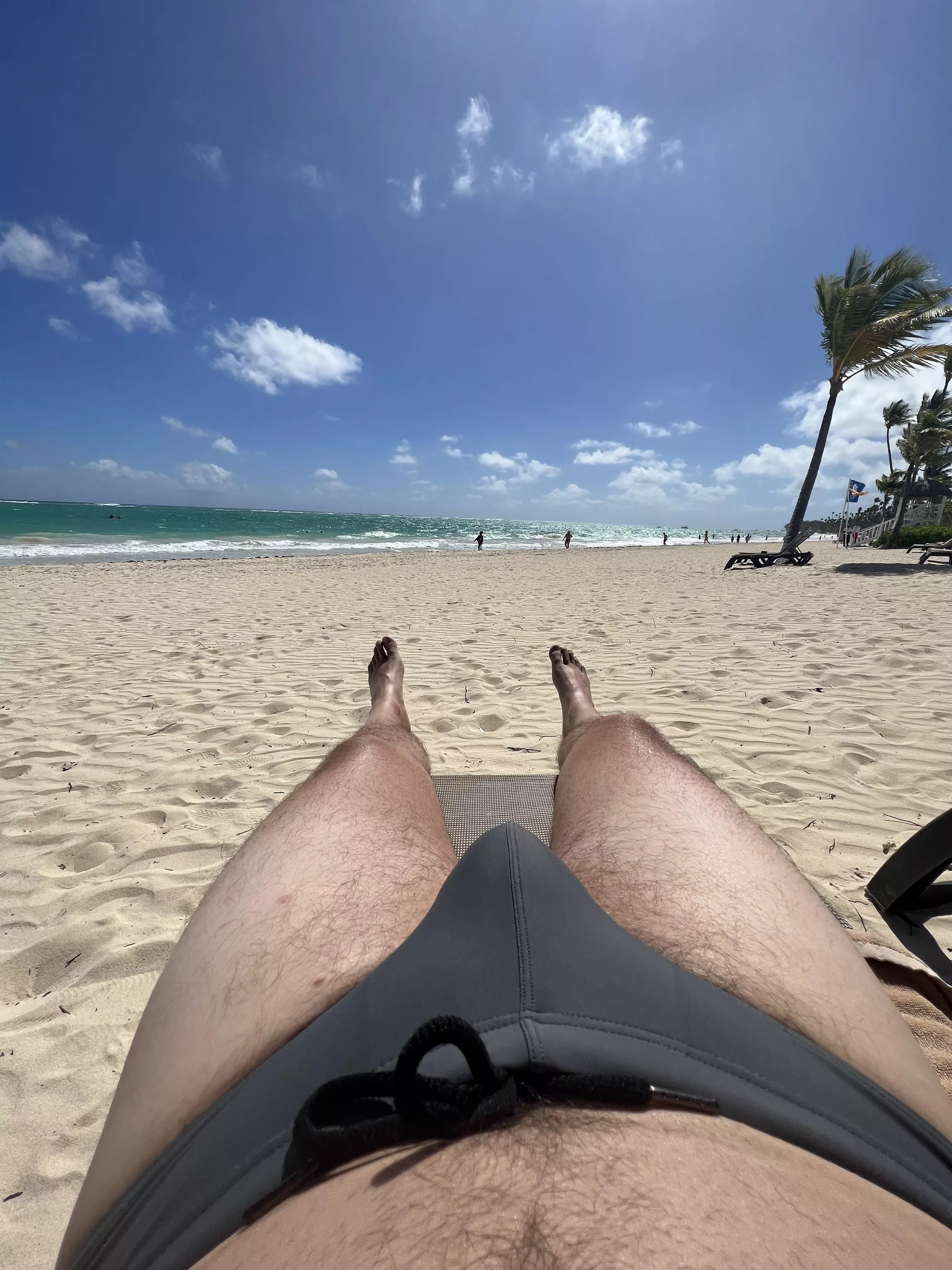 Vacation in Punta Cana. First time rocking a speedo. A lot of people were staring… posted by hungpapitoronto