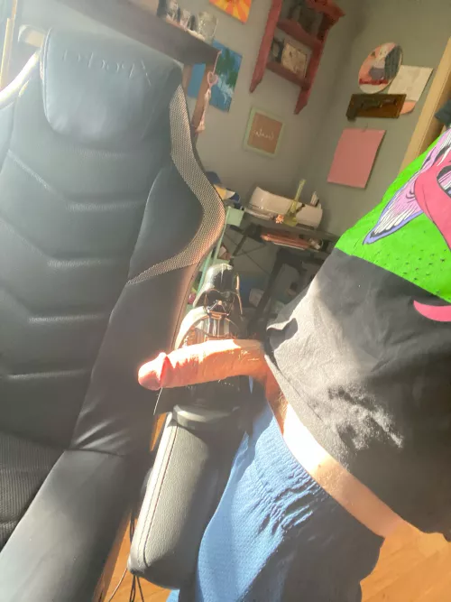 Vader holding my cock by External_Many_6727