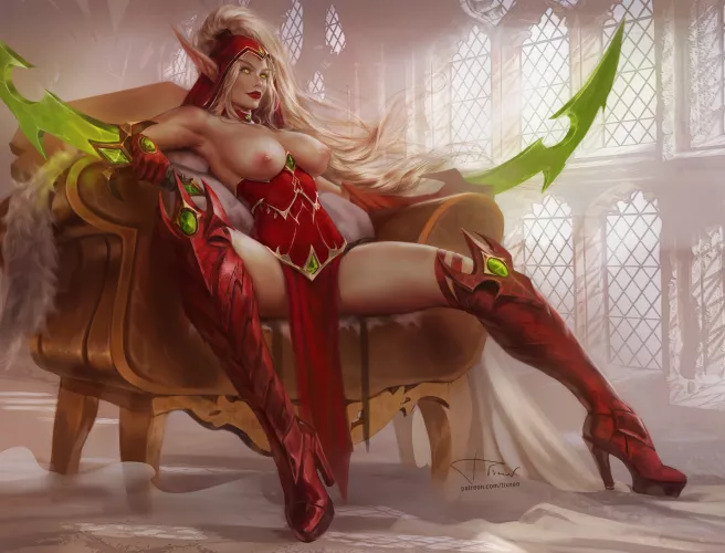 Valeera (Tixnen) by PM_ME_DRAENEI_TITS
