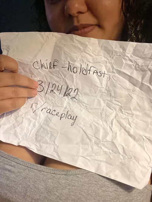 Verification by chief-holdfast