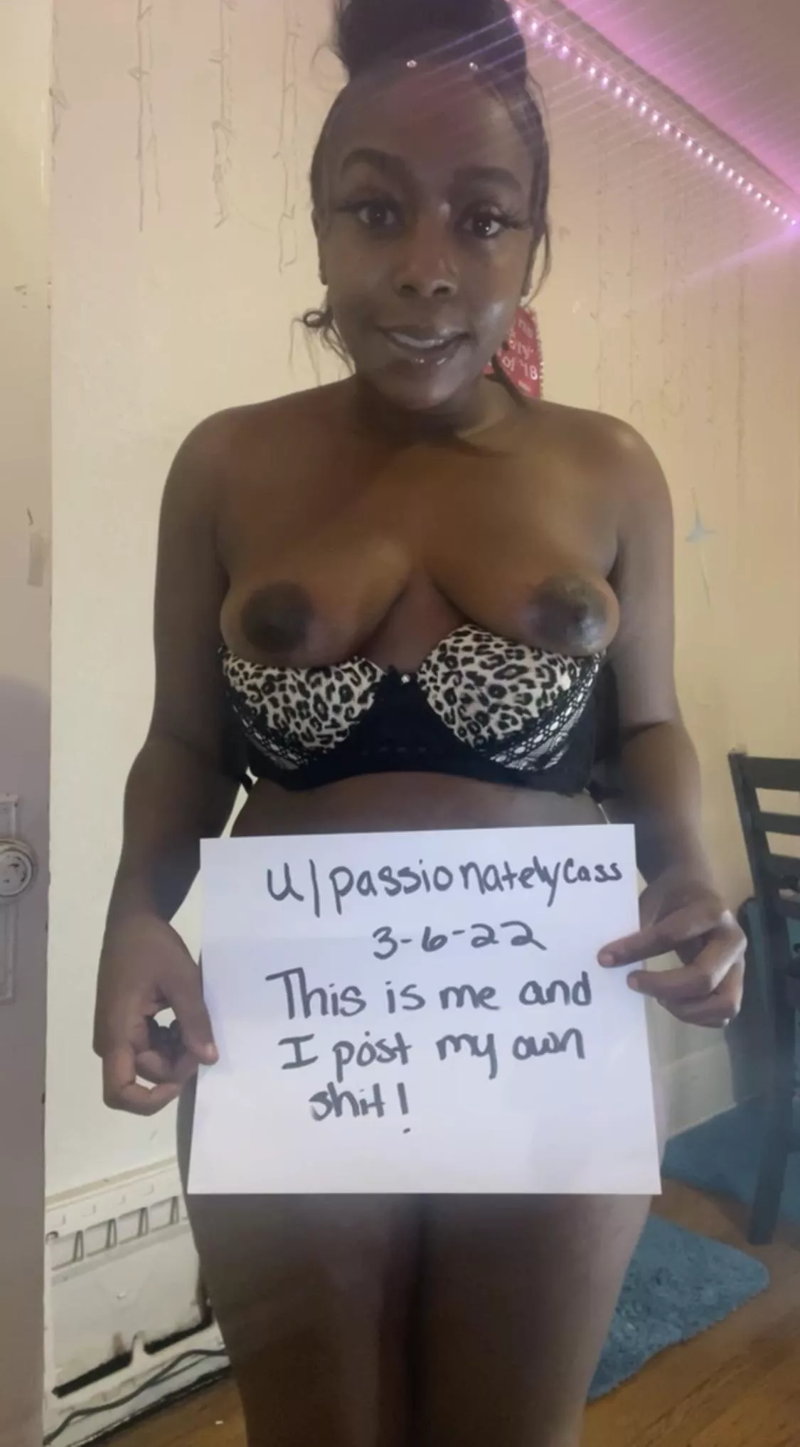 Verification posted by passionatelycass