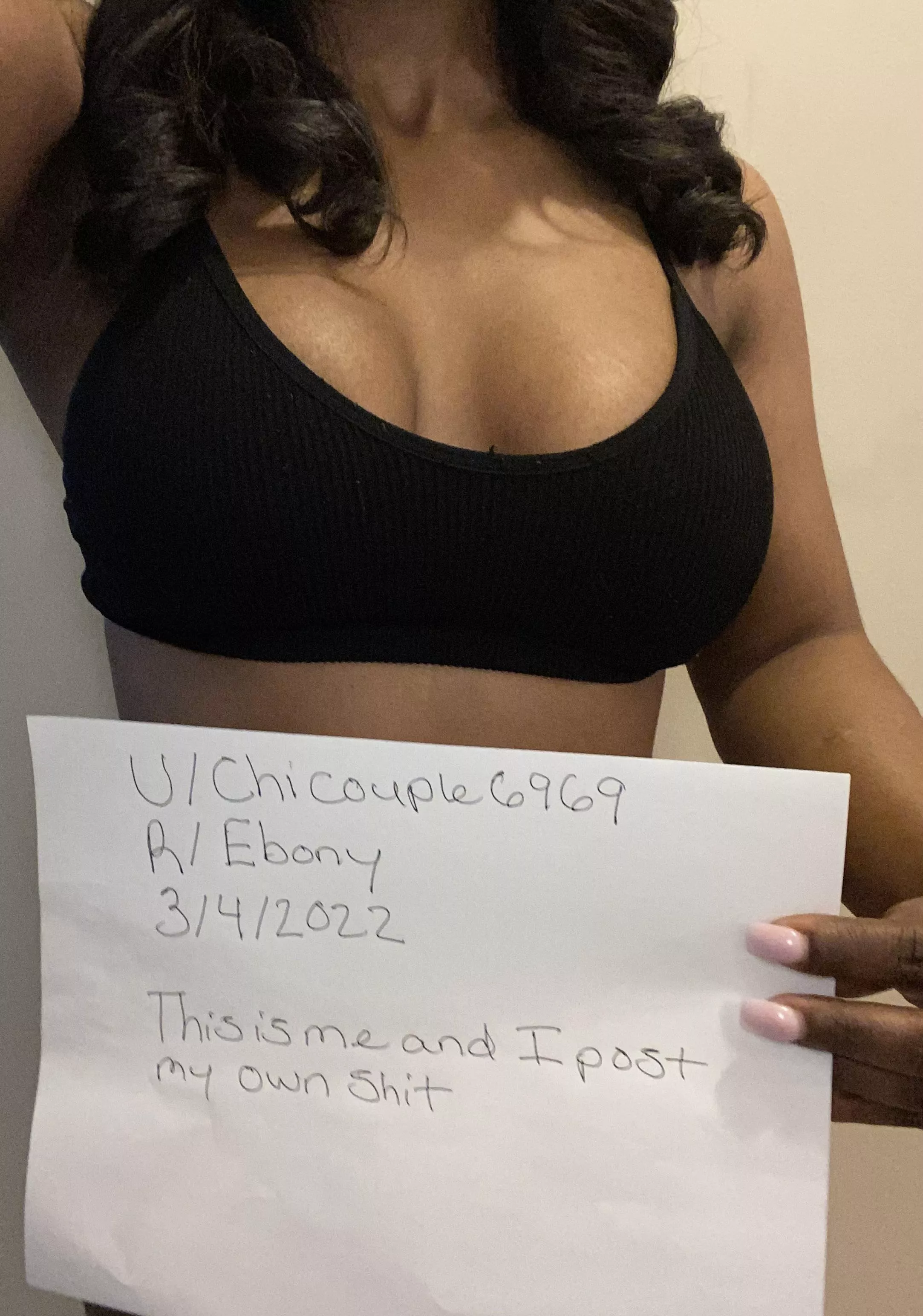 Verification posted by Chicouple6969