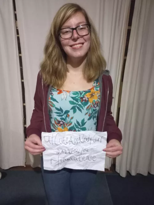 Verification by CuteAssNerdyGirl