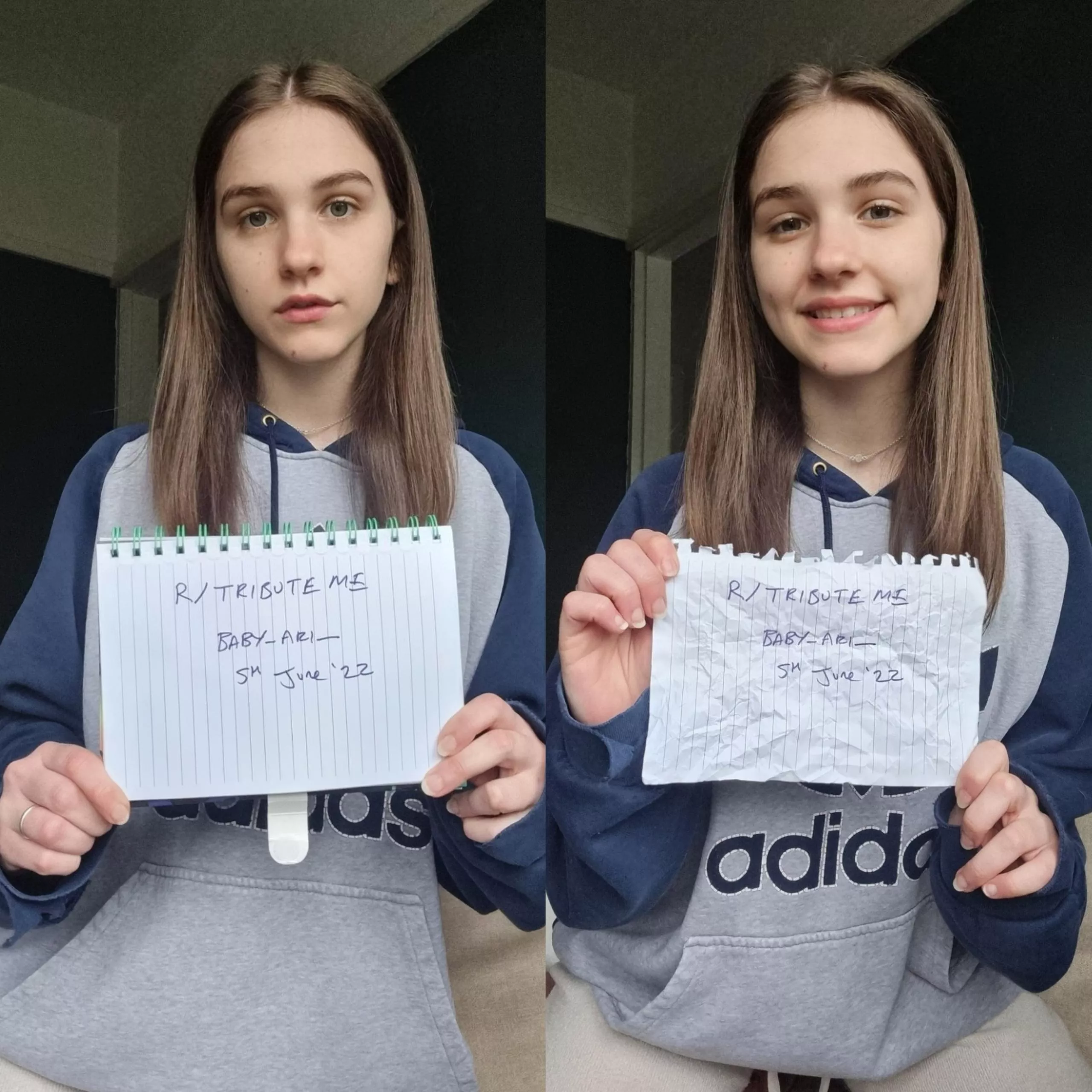 [Verification] I usually look a lot cuter but just woke up thirsting for tributes. Pls respond with cum. More pics for use on my profile posted by baby_ari_