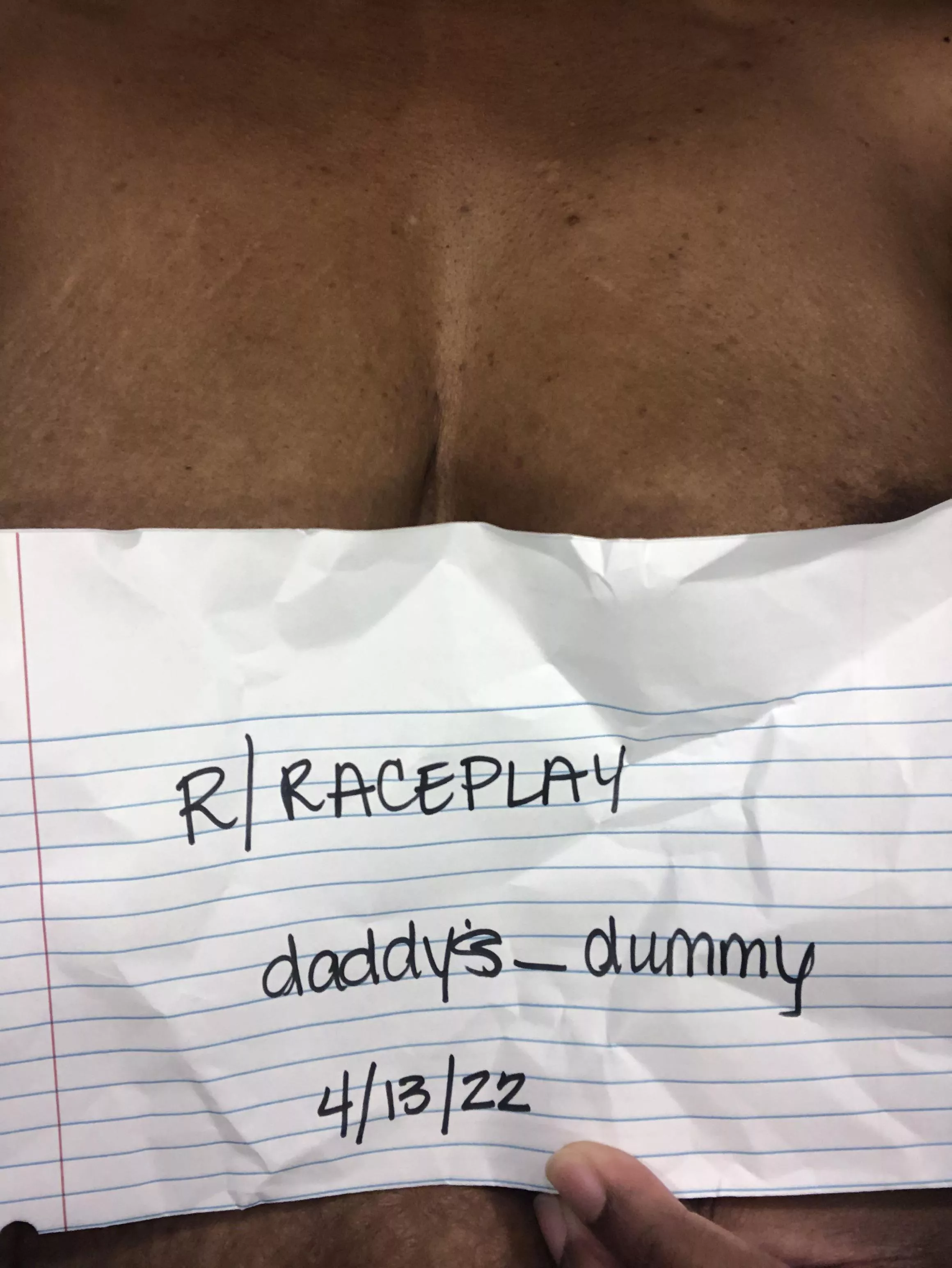 Verification post posted by daddys_dummy