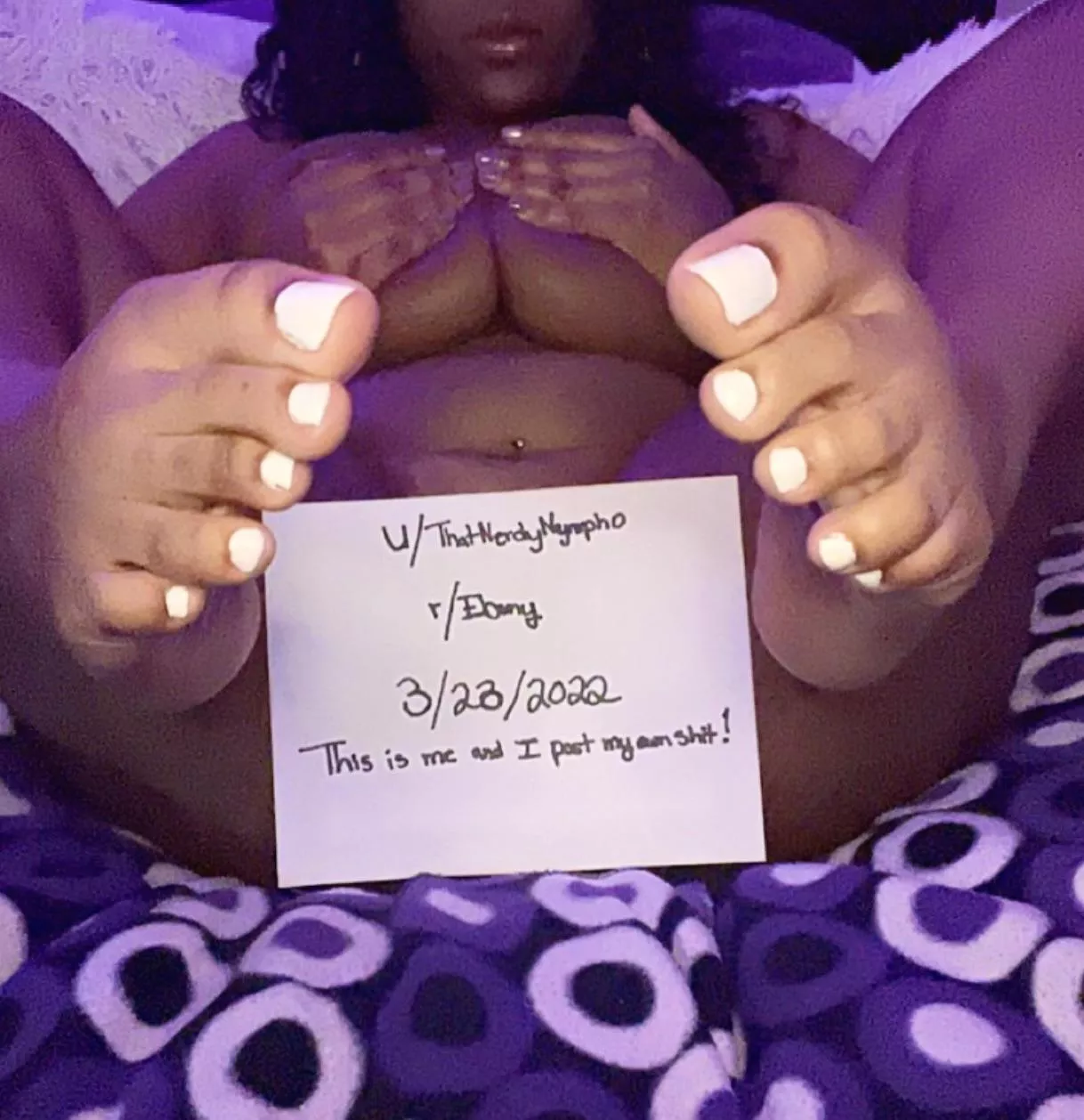 Verification Post posted by ThatNerdyNympho