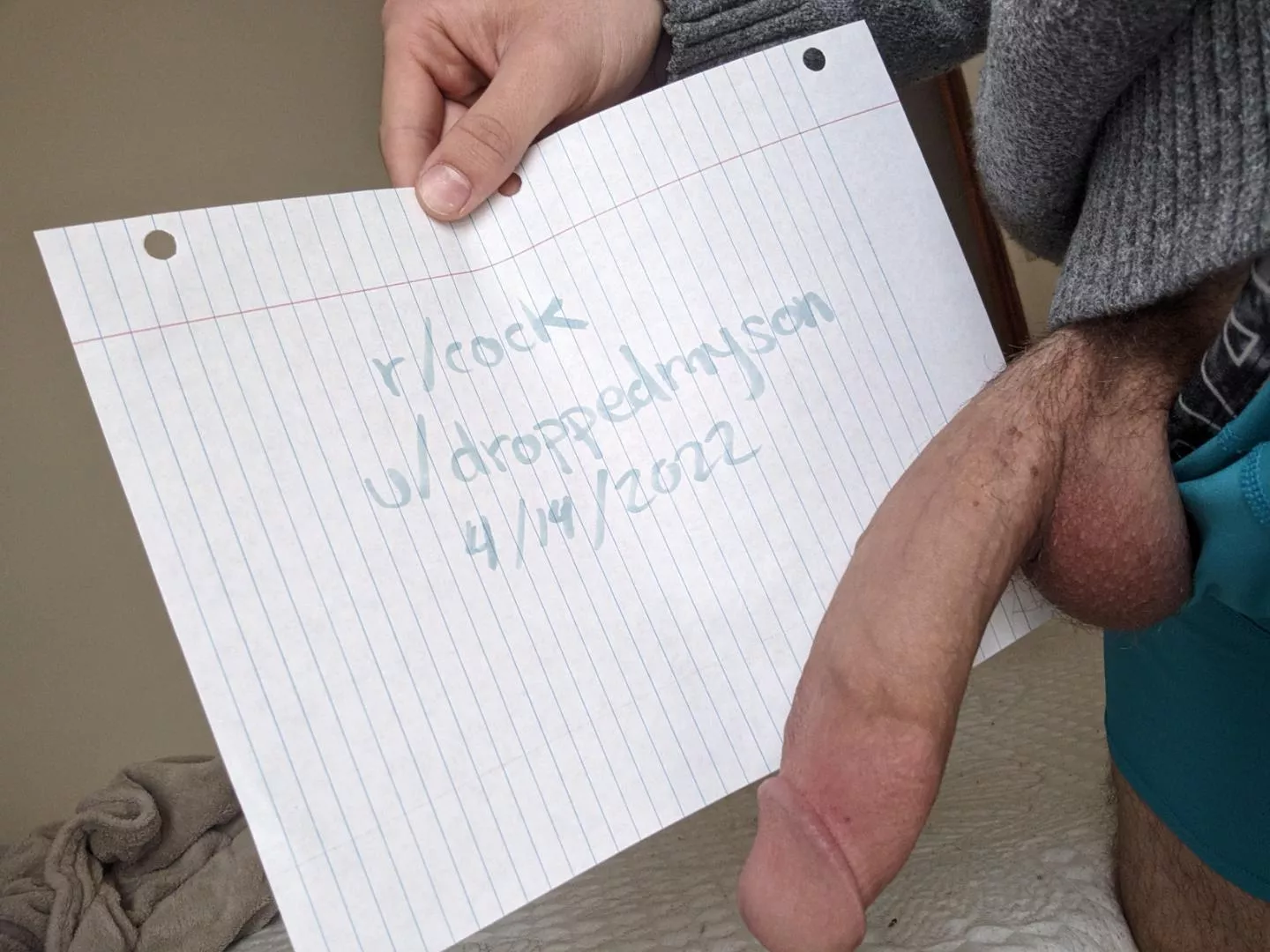 🥴verify me posted by droppedmyson