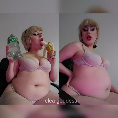 Very first time trying Sprite & banana expansion by elea-goddess