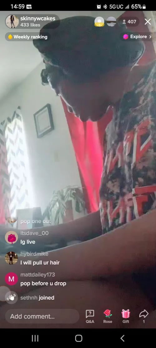 very likely https://vm.tiktok.com/TTPd4cWDDw/ by bubblesinyourbutt