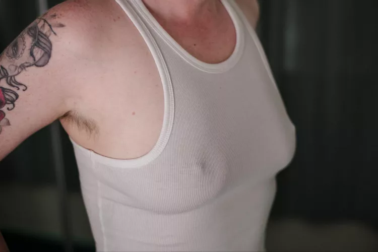 Vest top with underarm hair edition. 10/10 would recommend! by scarlettlily00