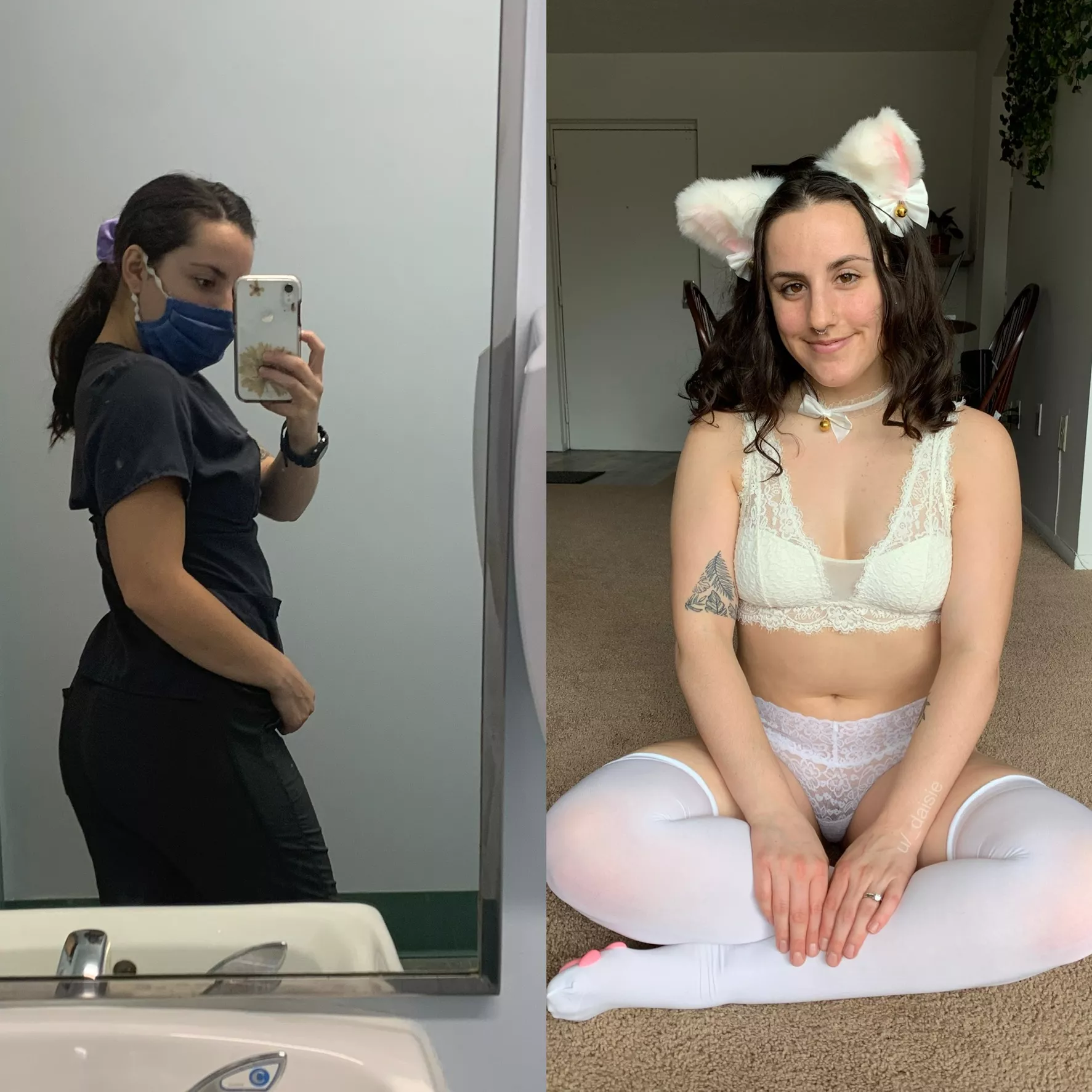 vet tech by day, kitty by night🐱 [f] posted by _daisie