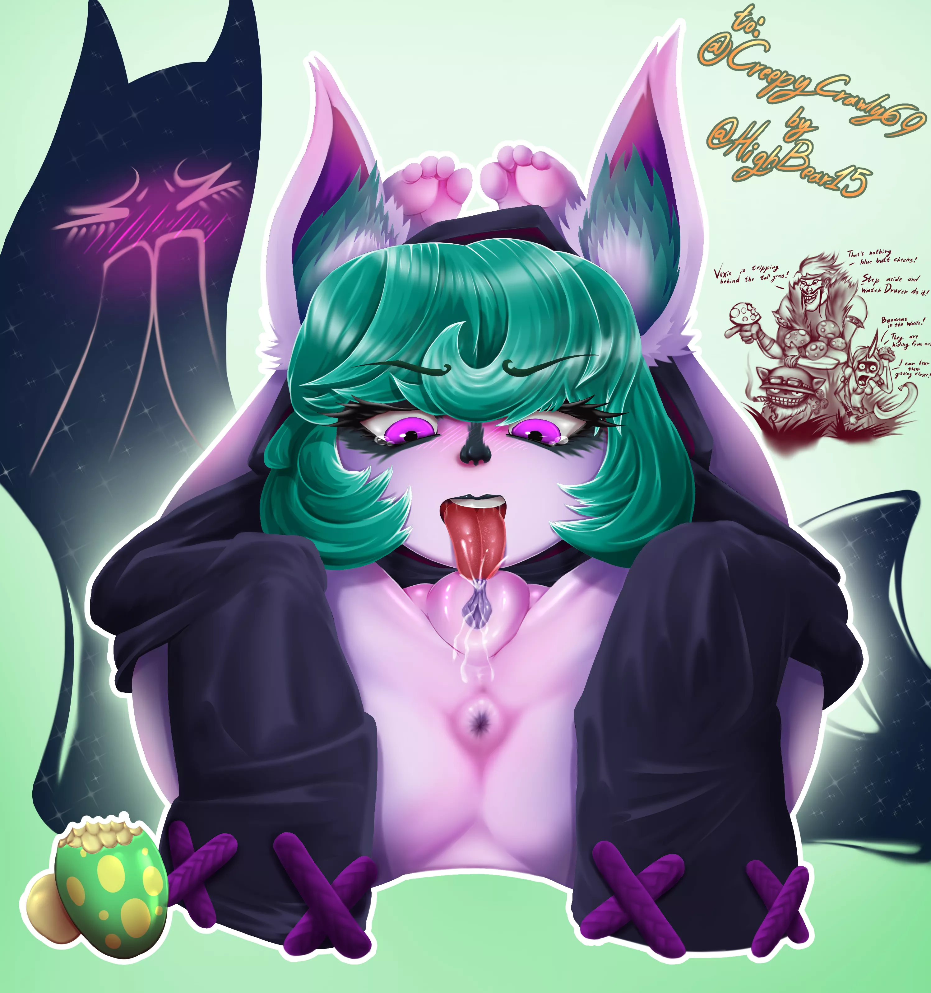 Vex (HighBear15) posted by High-Bear_Art