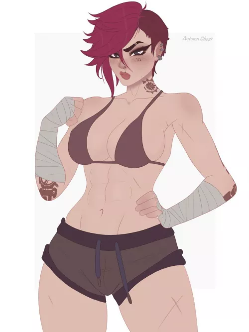 Vi is hot (Autumn Ghost) by MookusXD