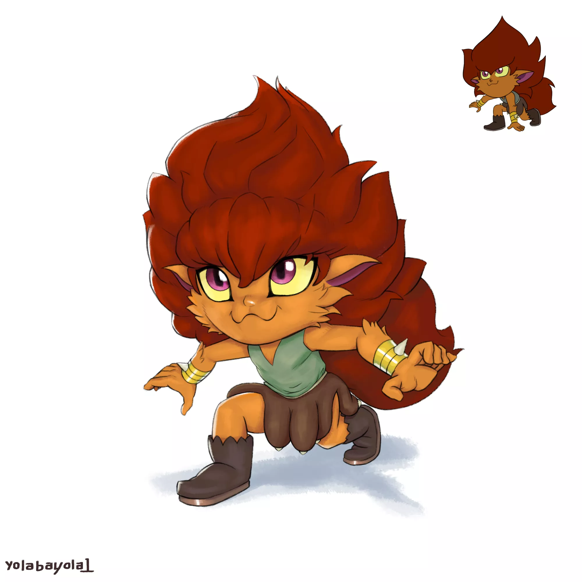 Vicious little beast | art by me posted by Yolabayola1