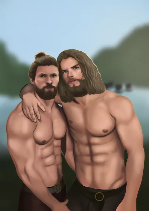 Vikings Valhalla - Harald Sigurdsson, Leif Erikson and their sexual tension - @Danie11Bern on TW by Xochipilli04