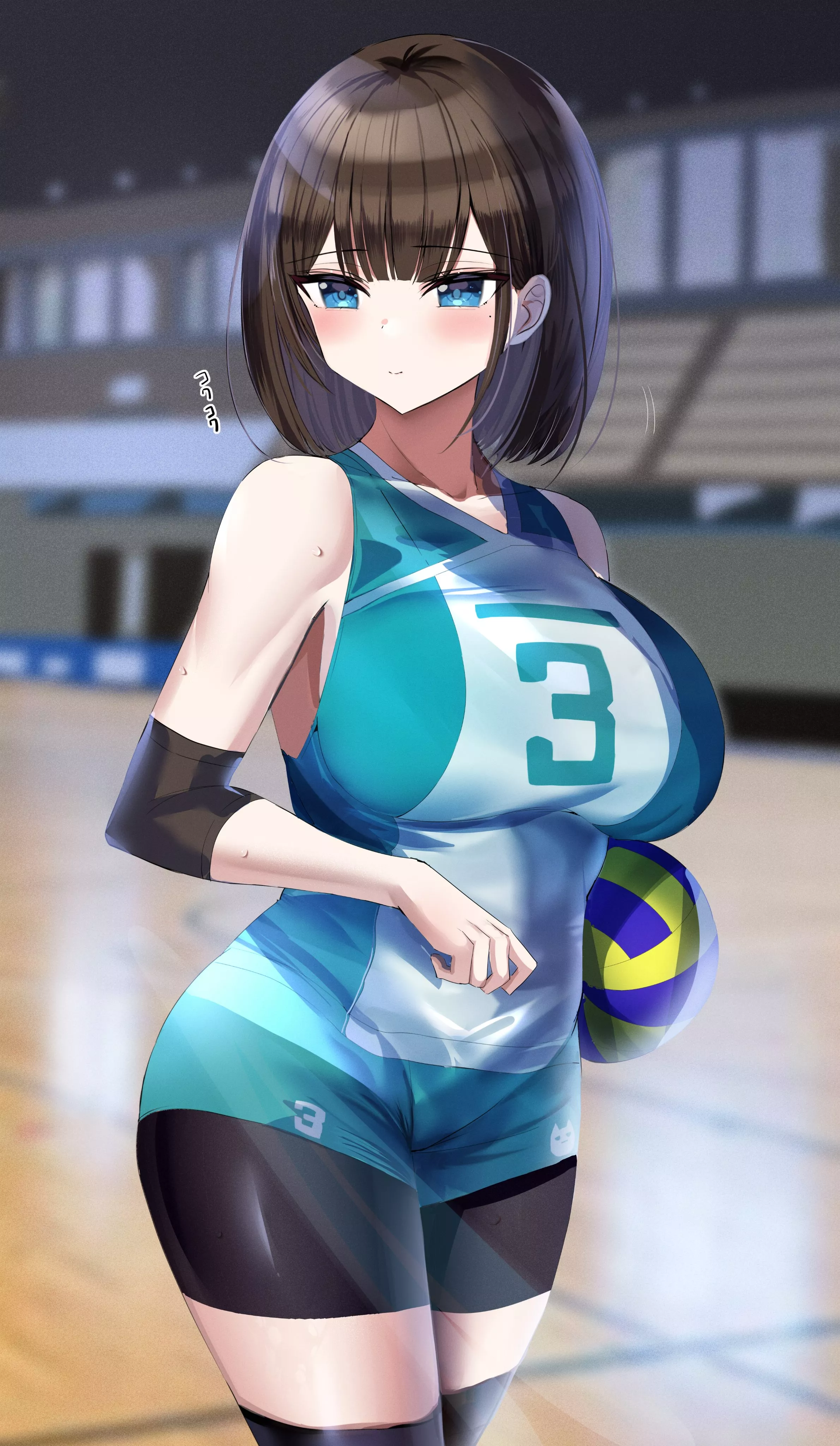 Volleyball Club Member (Hanasaka Houcha) [Original] posted by sequence_string