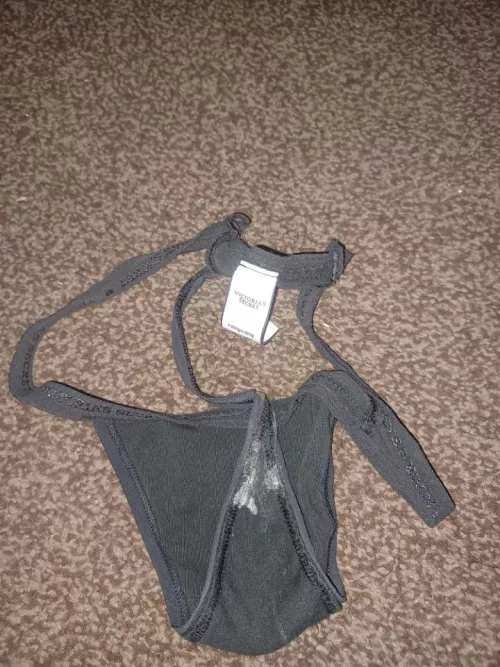 VS creamed thong by Bigwazza12