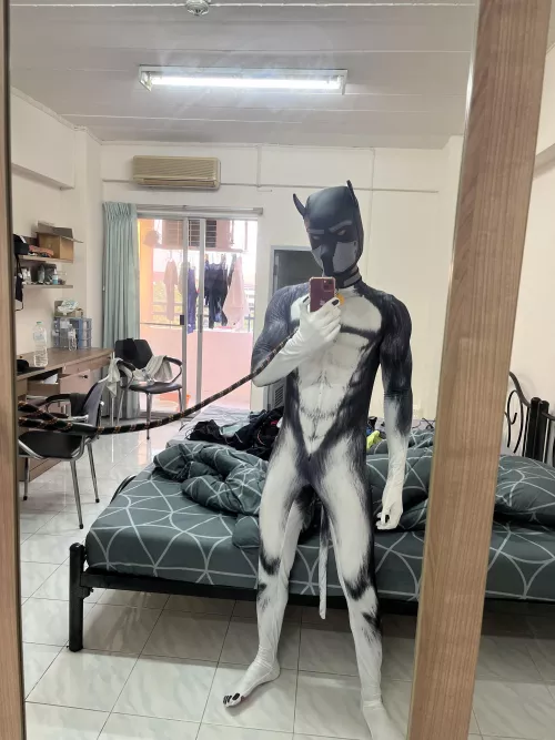 Waiting for master to untie me. by ECon_bong