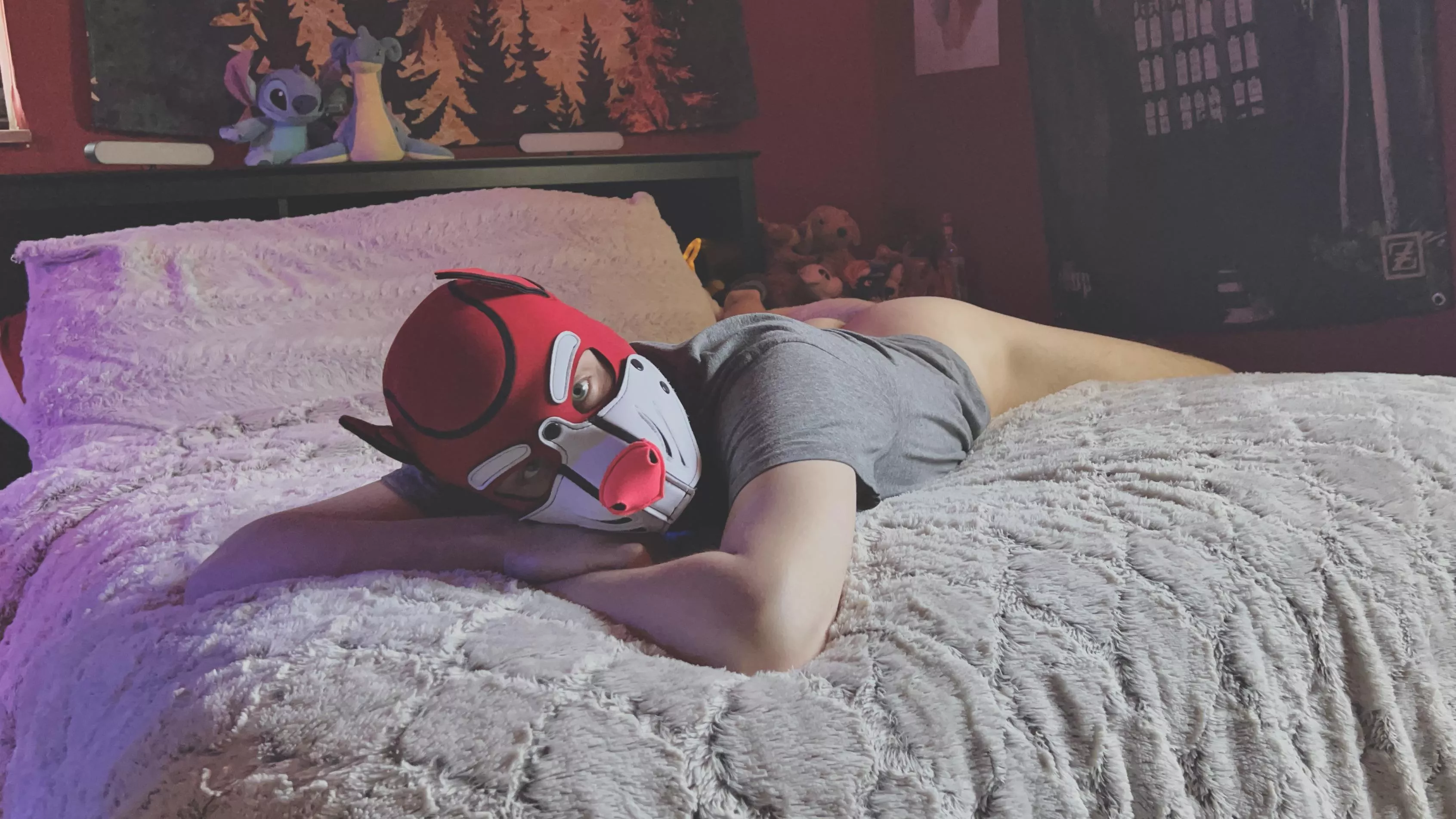 Waiting for you. posted by Shy_Himbo_Pup