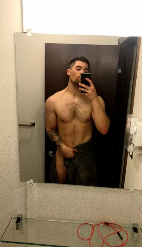 waiting for you to take the towel off by eMPtY122