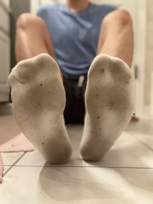 Walked outside in socks today. Now I need someone to wash my socks and clean my feet for me ;) by ComprehensiveMilk516