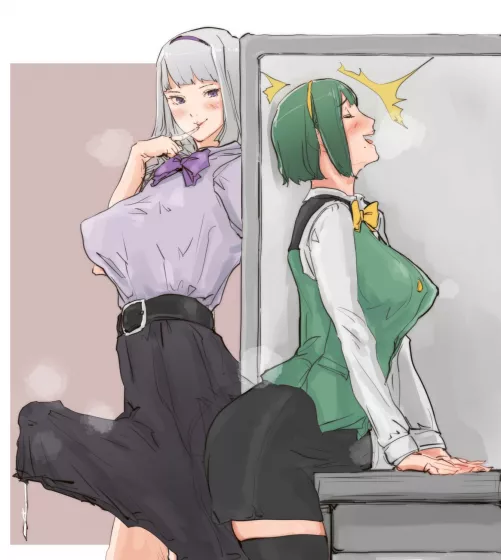 Walking in on her horny coworker by friggityfrang