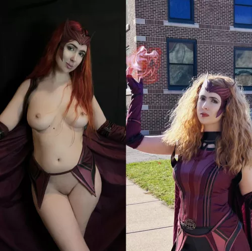 Wandavision Scarlet Witch by Kessie Vao by KestrelleV