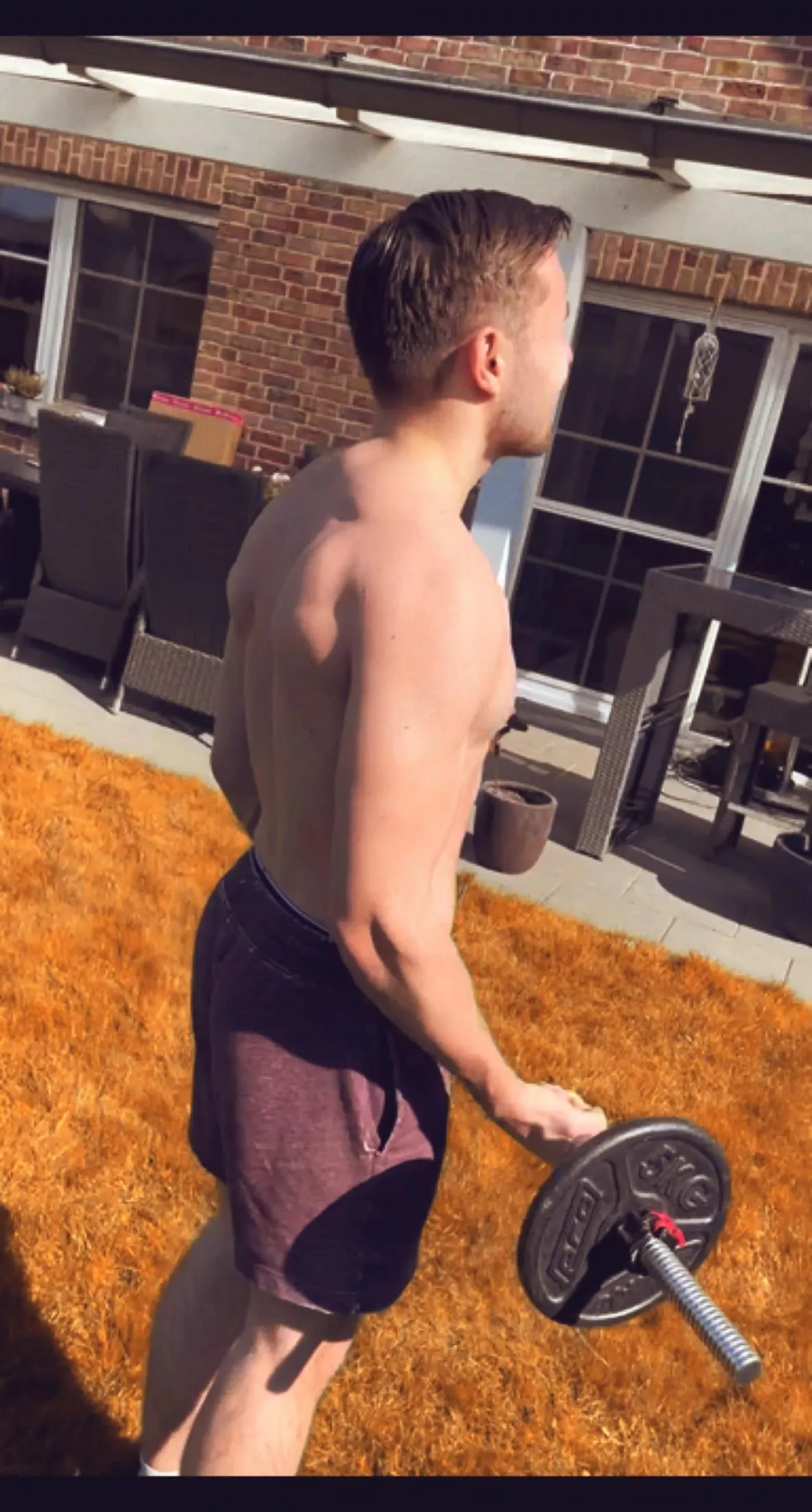 Wanna have sex after training? posted by blondboyjan