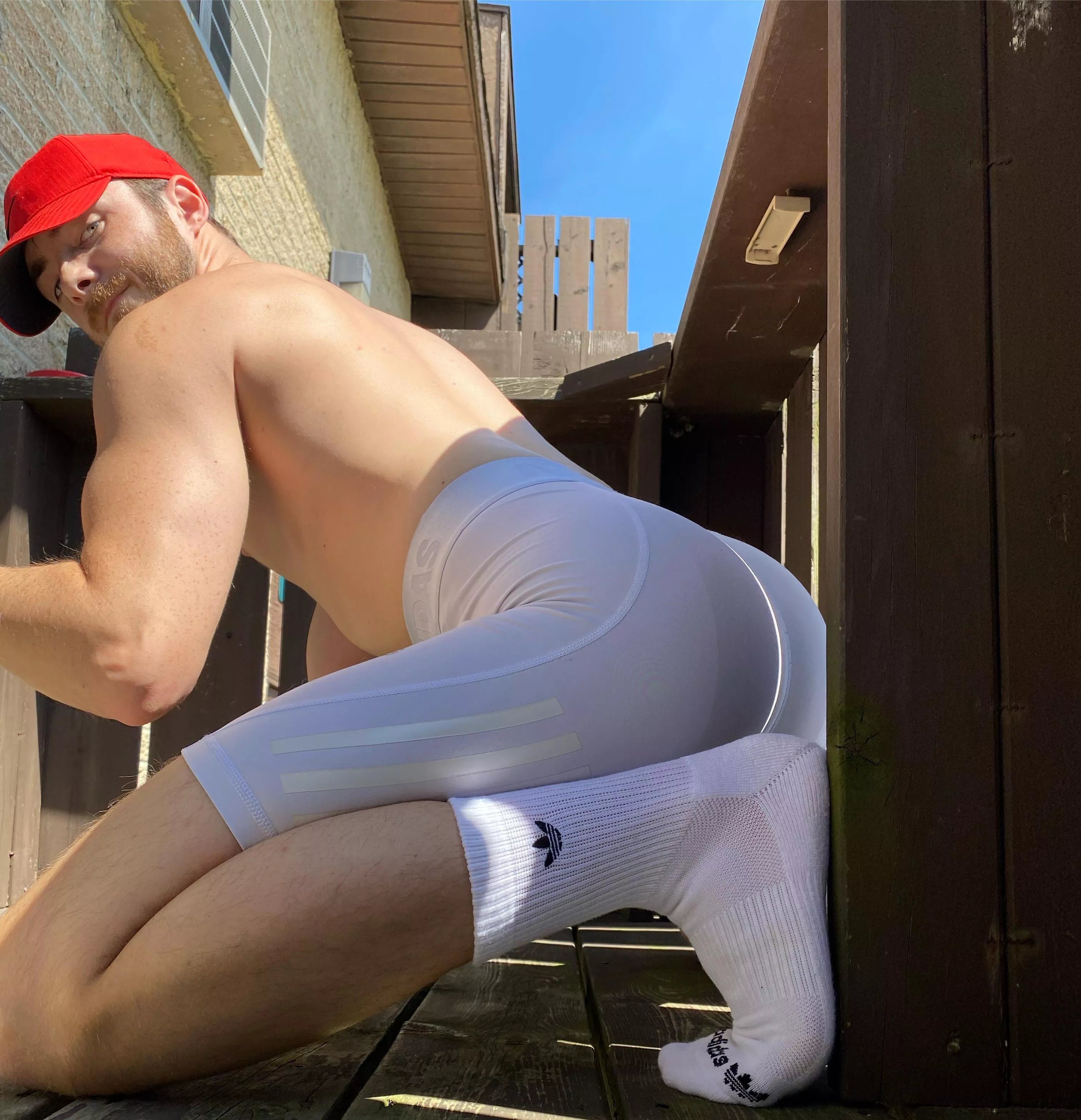 wanna show you my new adidas compression shorts posted by blothesho