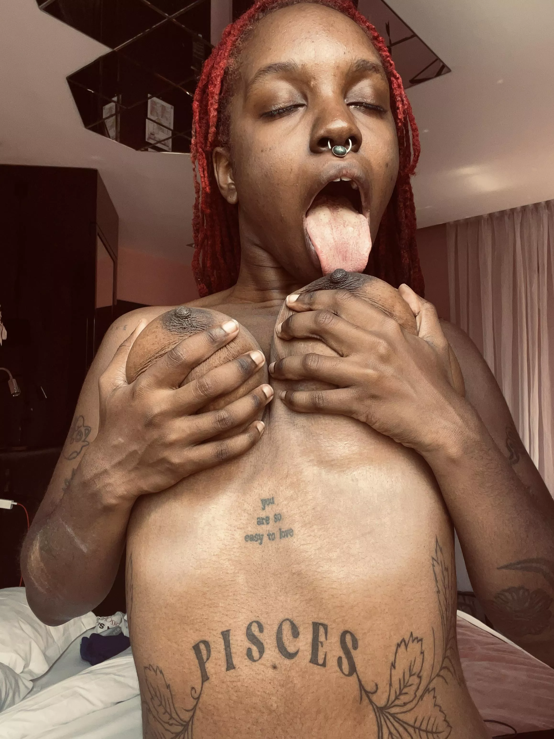 Wanna taste? I love to share… posted by Piscesthestripper