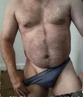 Want me to pull it out? DM to see what’s inside my thong…On your knees yet? posted by Sexy_in_my_Thong