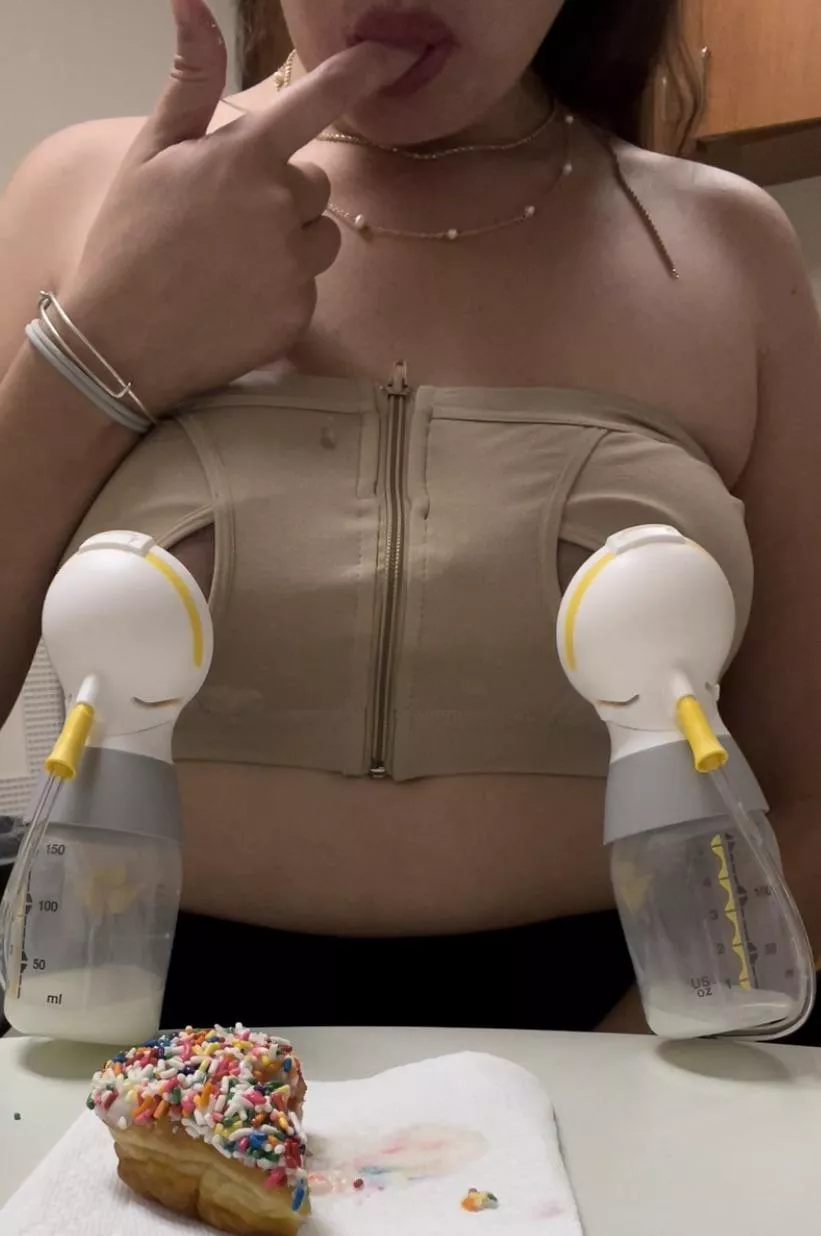 Want some donut with my milk?? 🍩💦🥛 posted by shadylady0506