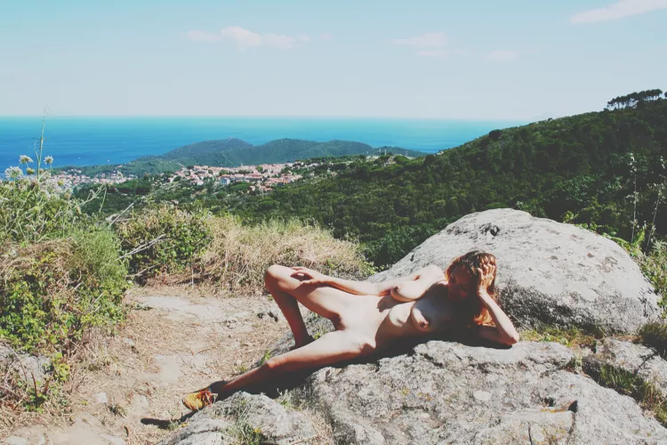 Want to help me apply sunscreen? [F] by hikers_joy