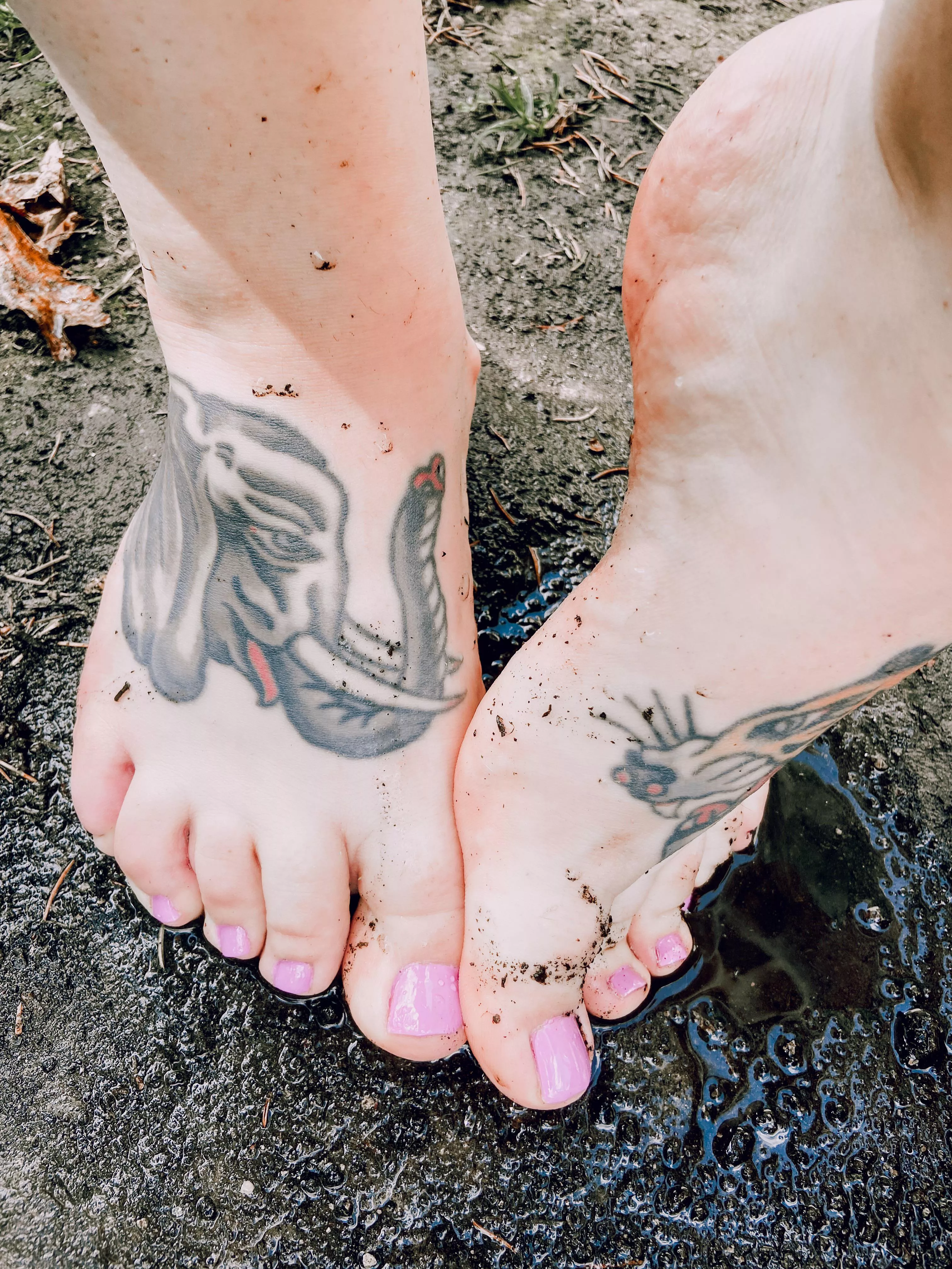 Want to help me clean my feet? DMs are open posted by kat_goddess