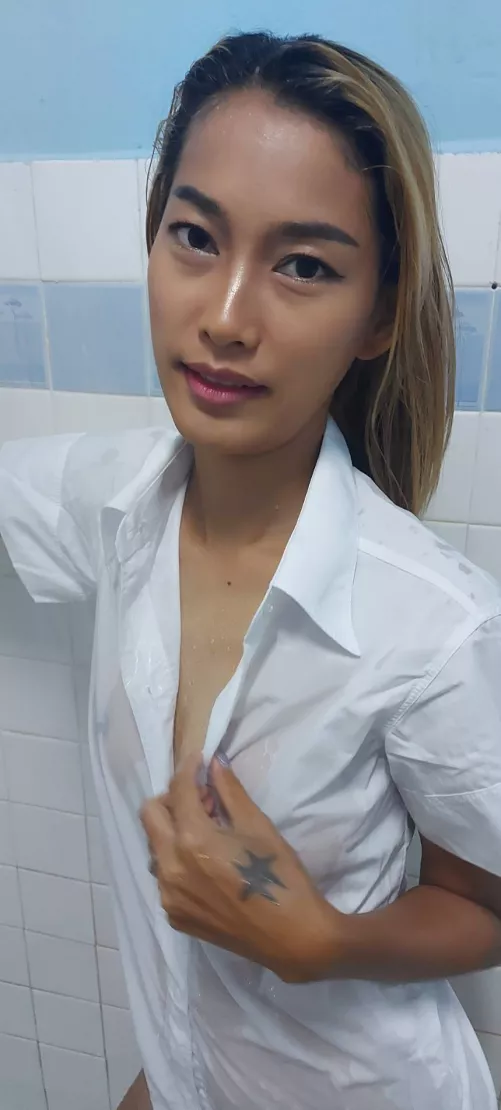 Want to help me shower? by i-love-bee