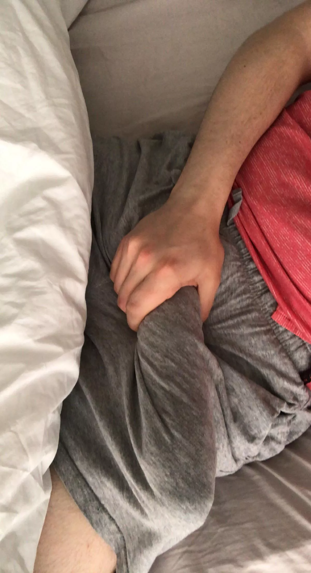 Want to join me and my big thick cock in bed? posted by collegeguy_2222