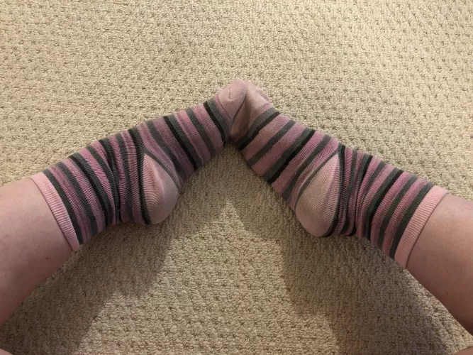 Want to see my pink… socks? (F) by CupcakeTootsie