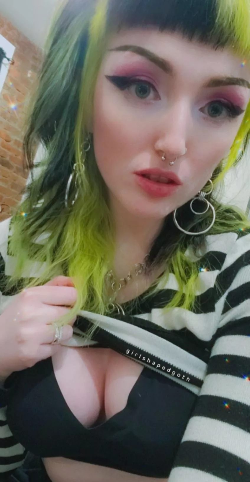 want to see what's underneath? posted by GirlShapedGoth