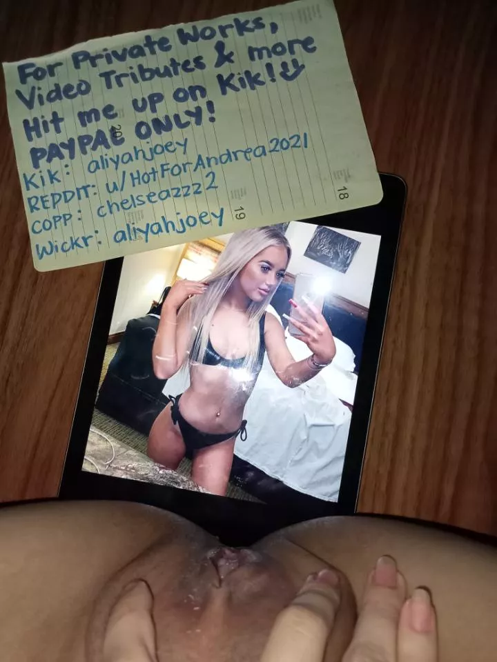 want your hot gf tribbed? u know where to find me😉 posted by HotForAndrea2021