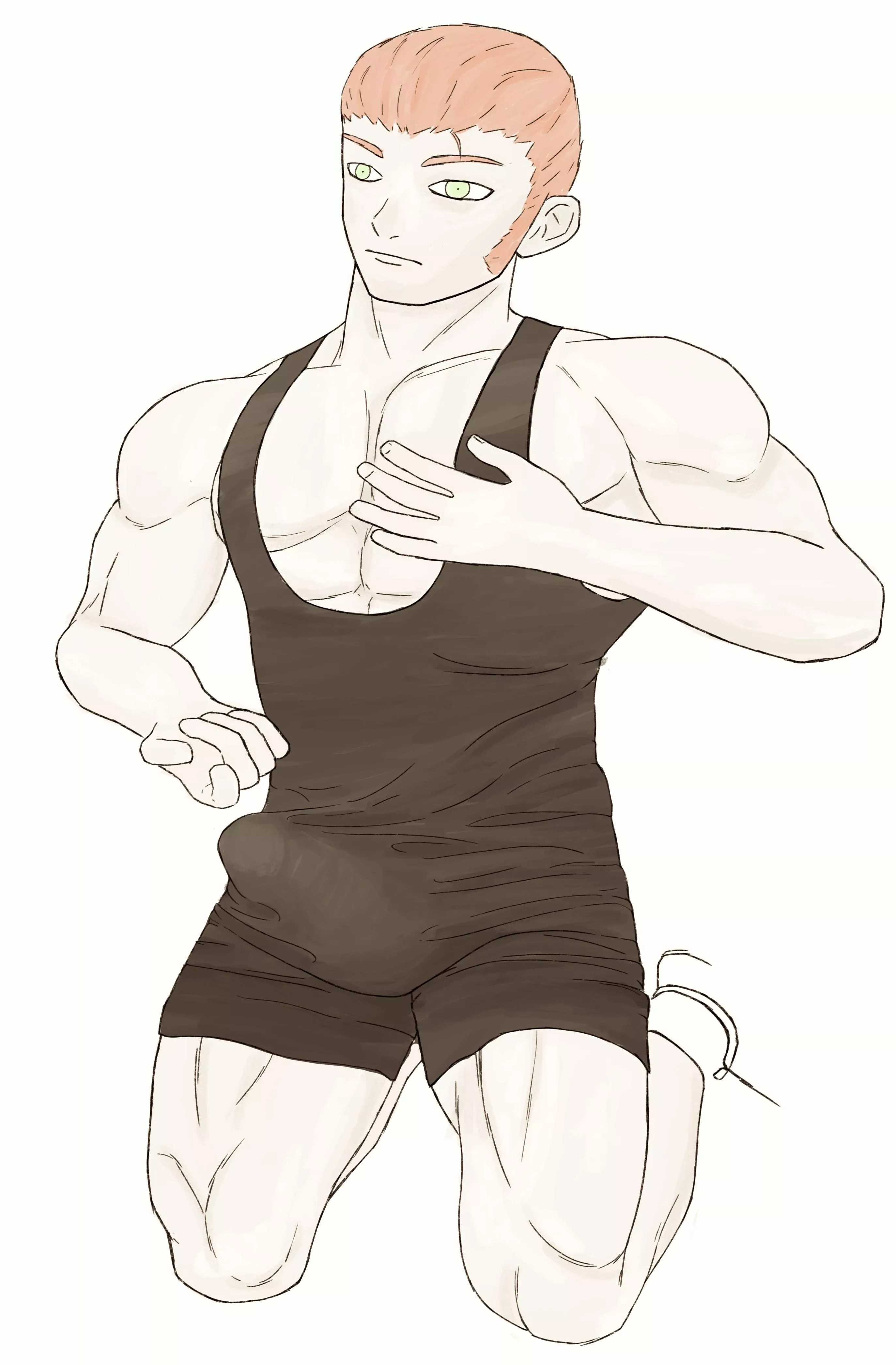 Wanted to practice stretchy fabric posted by Slykele