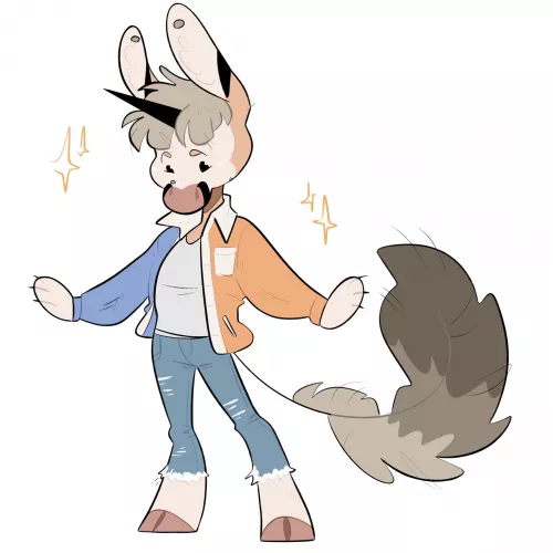 Wanted to show off my fursona Prince! by lesbian-shorts